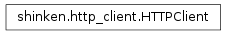Inheritance diagram of shinken.http_client.HTTPClient